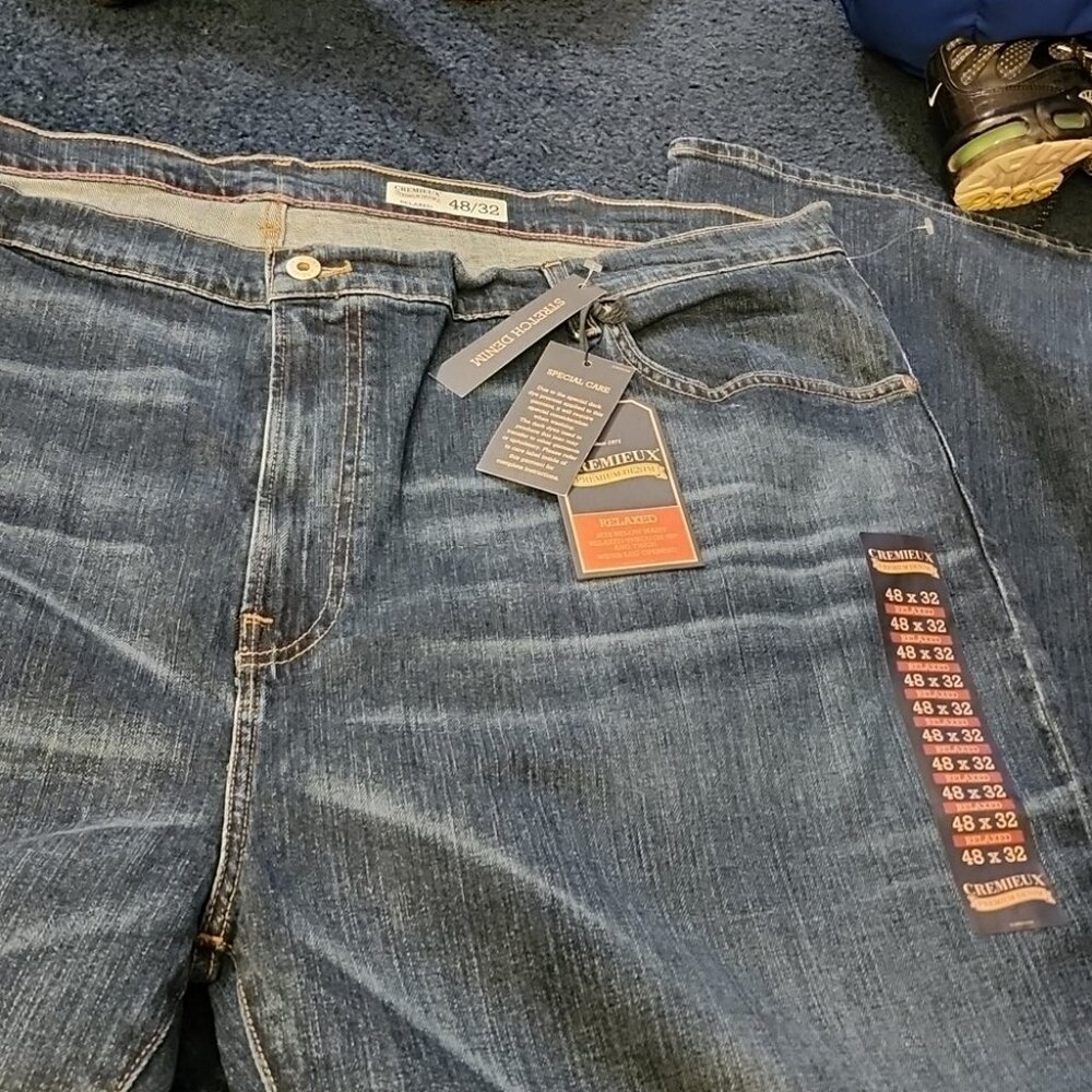 Jeans denim big and tall